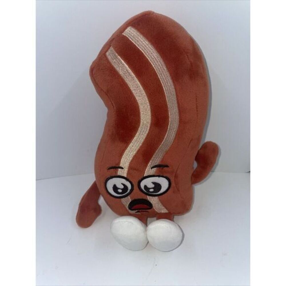 HTF 2019 FGTeeV Animated Cartoon Season 1 Derpy Bacon 9"‎ Rare Plush Toy